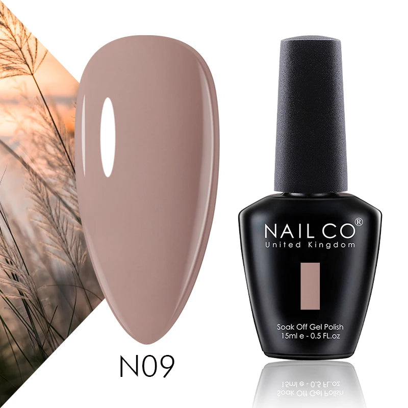 NAILCO 15ml Hema Free TPO Free Top Coat And Base Coat Art Design Gel Nail Polish Top Base Coat UV LED Soak Off Gel Nail Varnish