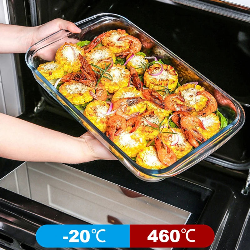 1.8L Rectangular Glass Baking Dish