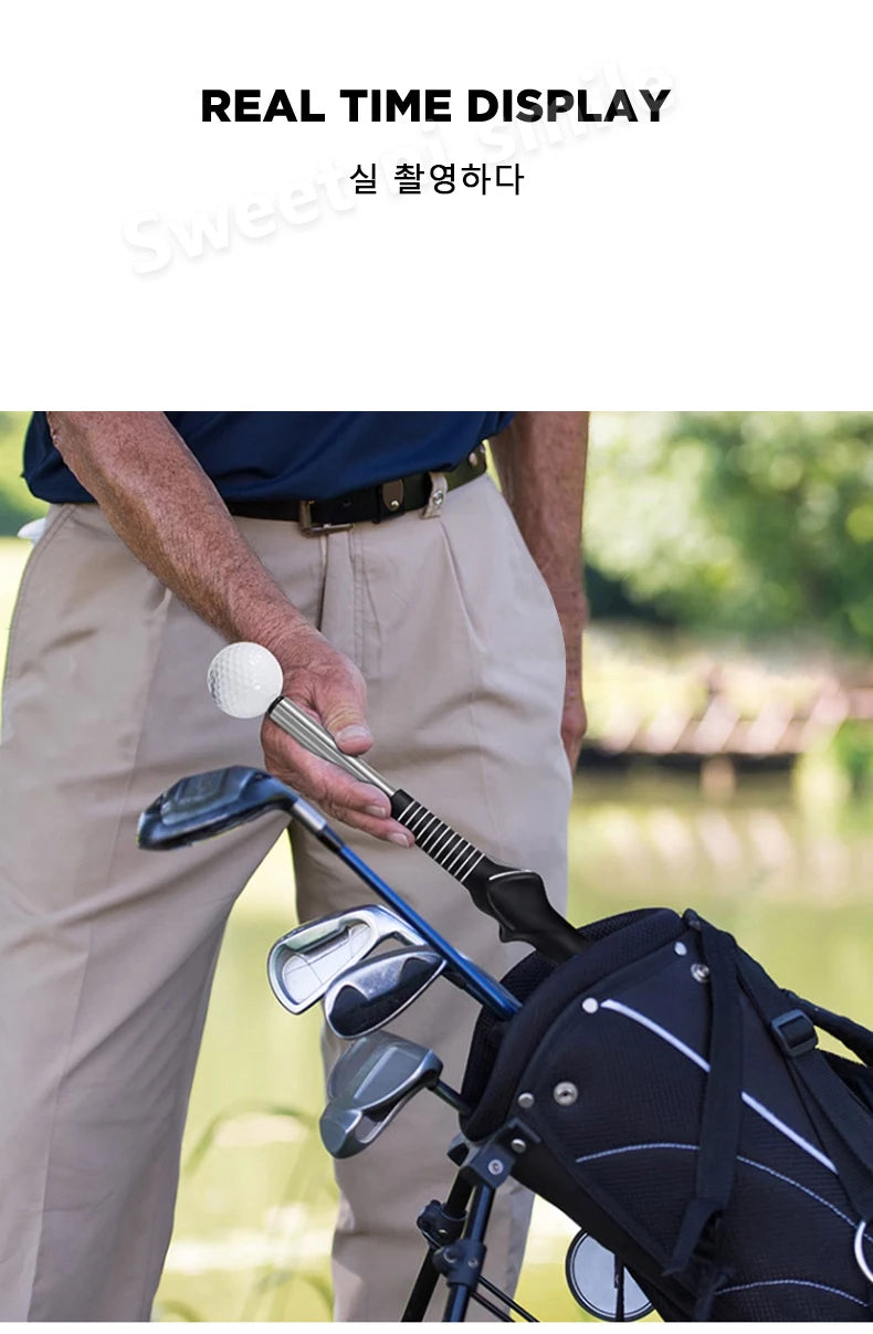 PGM Golf Retractable Swing Practice Stick Indoor Golf Assistant Practitioner HGB022