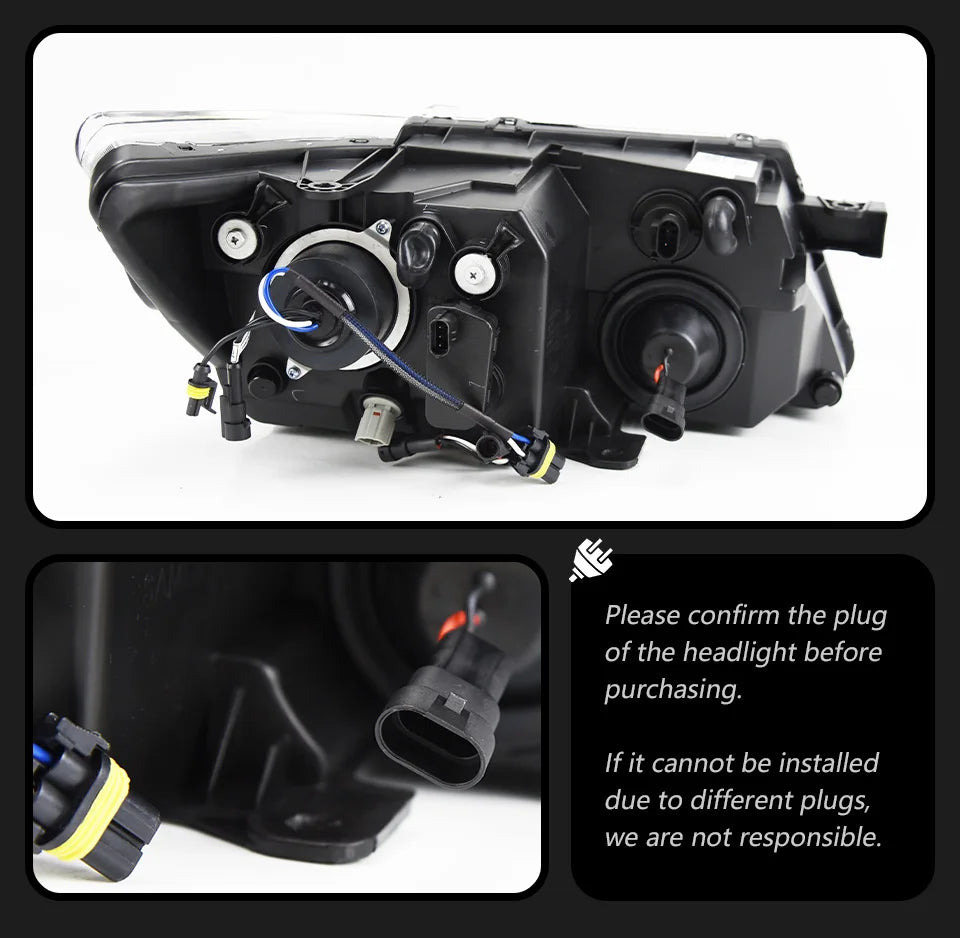 Car Lights for Dodge Journey LED Headlight 2008-2019 JCUV Head Lamp Drl Projector Lens Automotive Accessorie