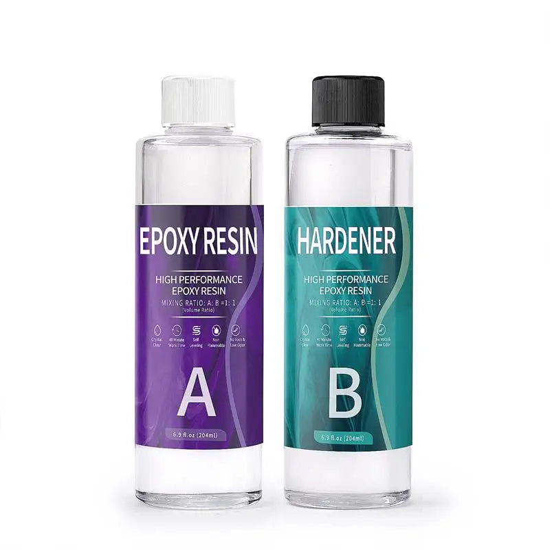 1:1 AB Resin Epoxy Glue High Adhesive Hardener Crystal Glue For DIY Resin Jewelry Making Accessories Gum 100/200/400/500/1000g