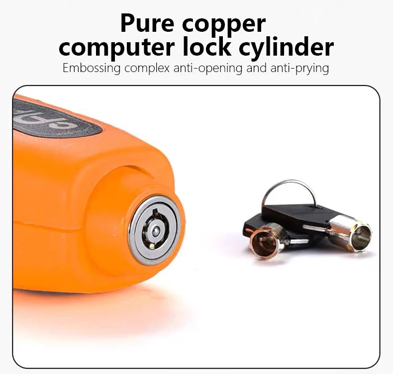 Universal Motorcycle Handlebar Lock Anti-theft Accelerator Brake Lock Motorcycle Accessories