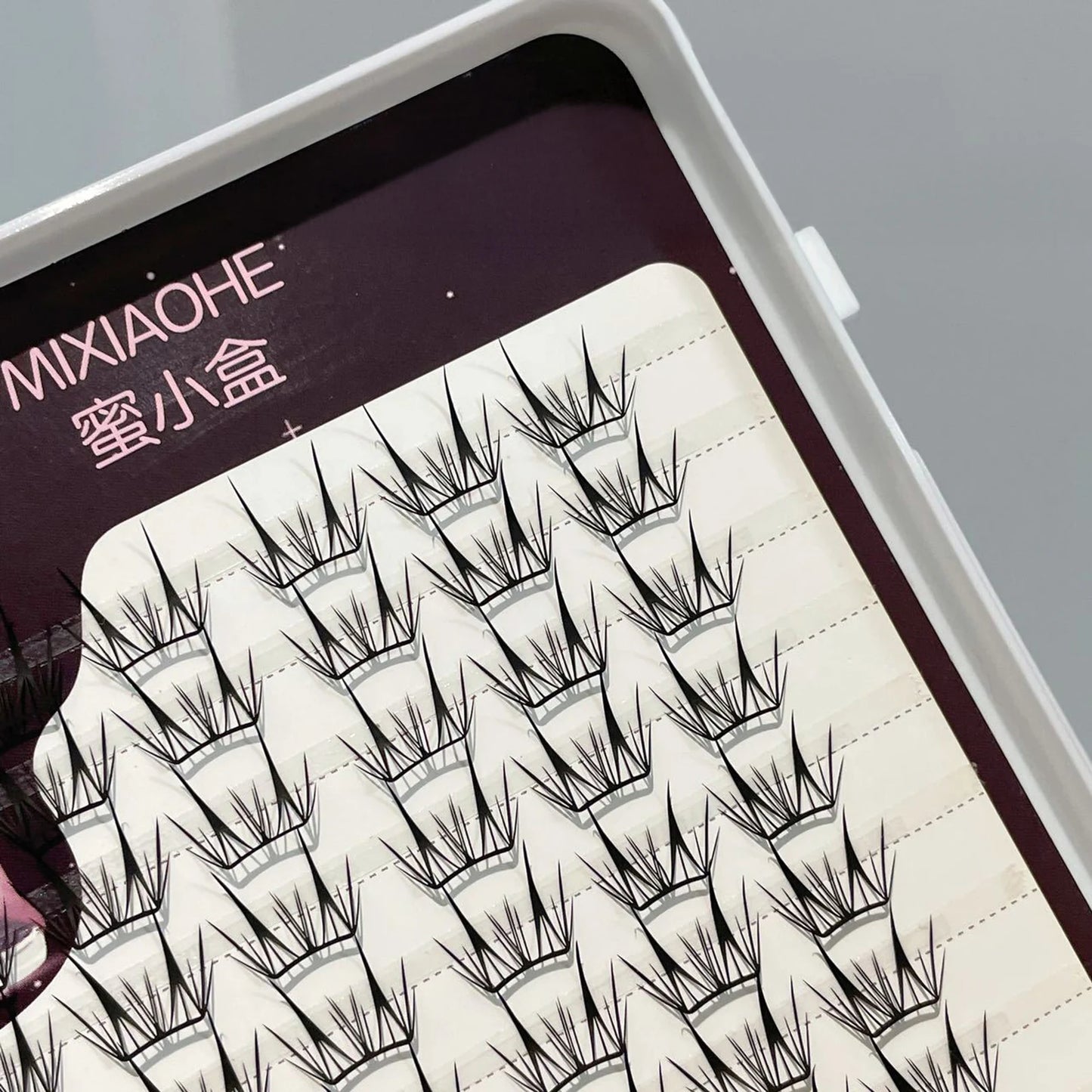 C Curl Natural False Eyelashes Mixed Wispy Lash Segmentation Comic Lash Clusters For Party Weddings Or Dates