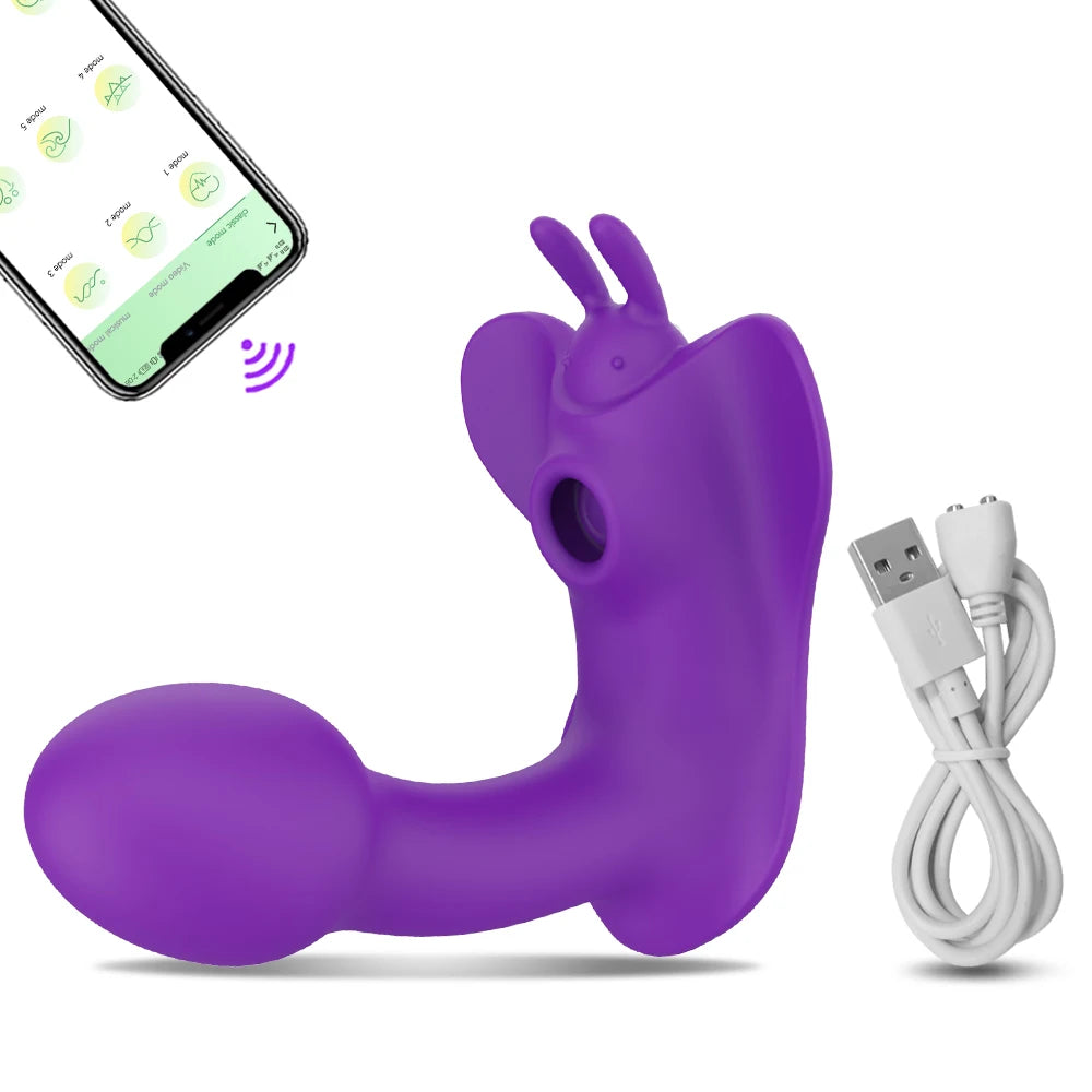 APP Bluetooth G Spot Sucking Dildo Vibrator Clit Sucker Clitoris Stimulator Female Masturbation Vibrators Sex Toys for Women 18+