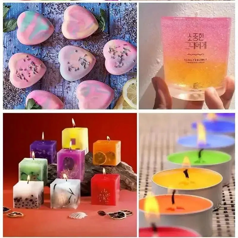 0.34oz/bottle Candle Dyes Pigment Liquid Colorant Resin Coloring Dye Pigments For DIY Candle Making Soap Epoxy Resin Craft Makin