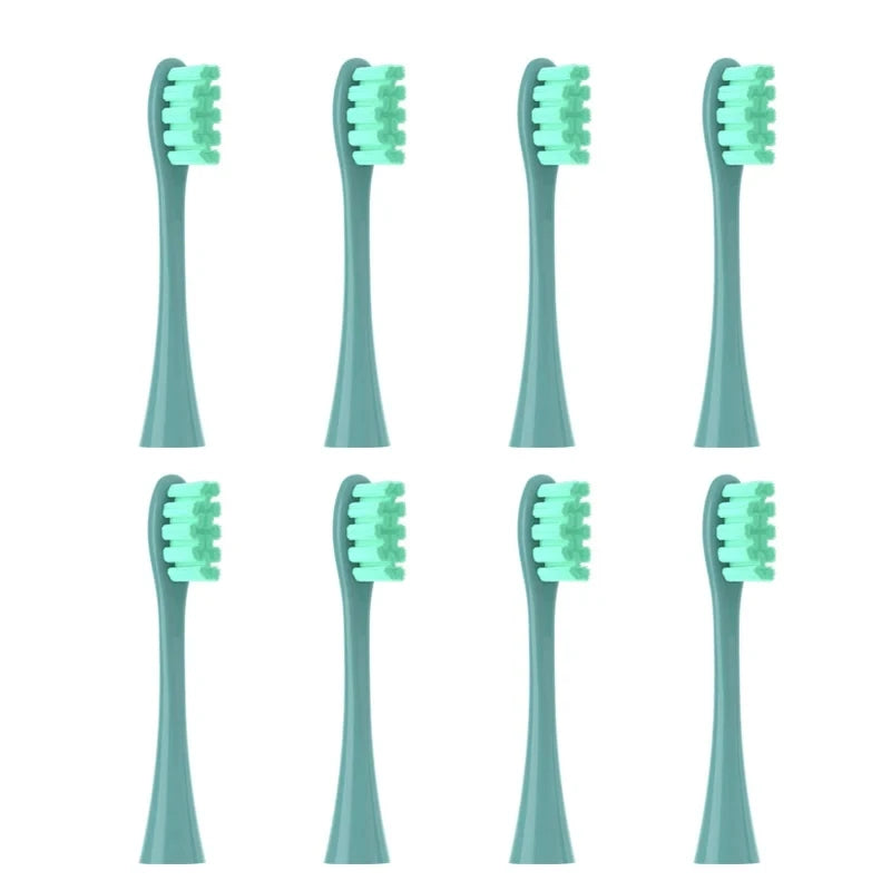 8 PCS Replacement Brush Heads for Oclean X/ X PRO/ Z1/ F1/ One/ Air 2 /SE/Flow DuPont Soft Suitable Vacuum Bristle Nozzles