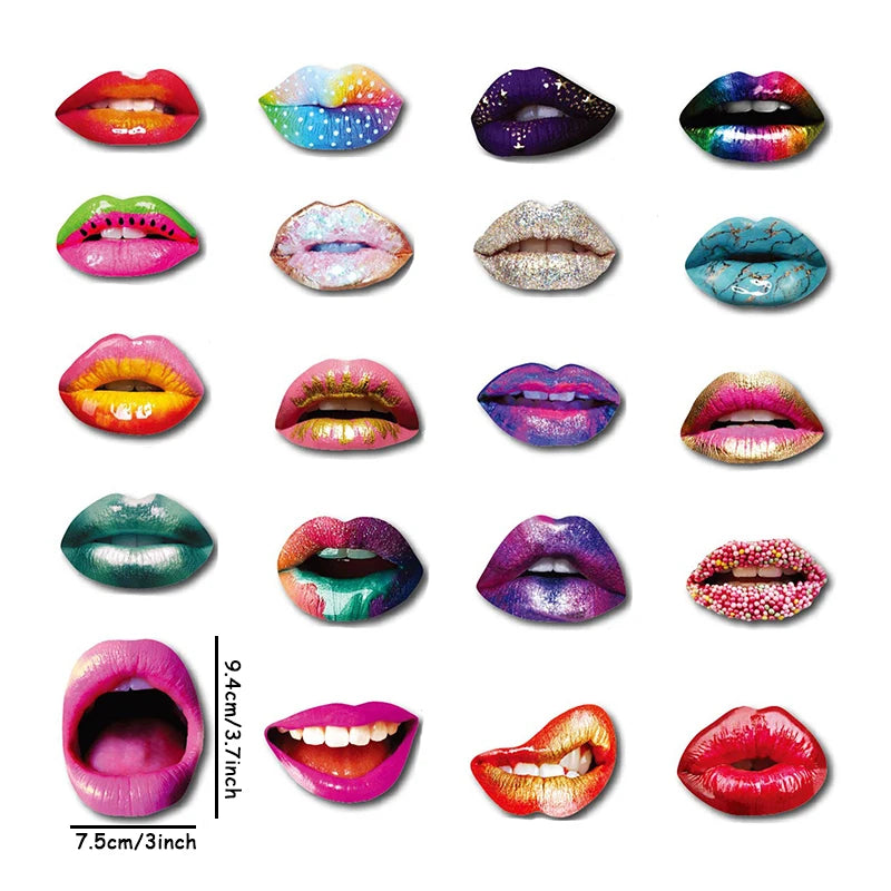 20pcs/set Adult Funny Lip Mouth DIY Photobooth Props Wedding Decoration DIY Photo Booth Birthday Party Wedding Decorations