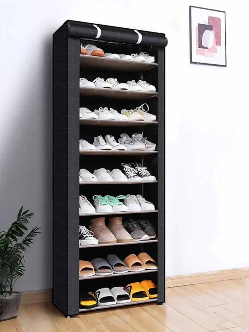 style dormitory door simple cabinet simple shoe rack multi-layer space saving and economical home dustproof shoe cabinet New