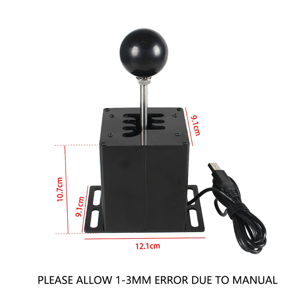 PC USB H Gear Shifter For Logitech G29/G25/G27/G920 For Thrustmaster T300RS/GT For ETS2 Simracing Racing Game Shifter HB-1014