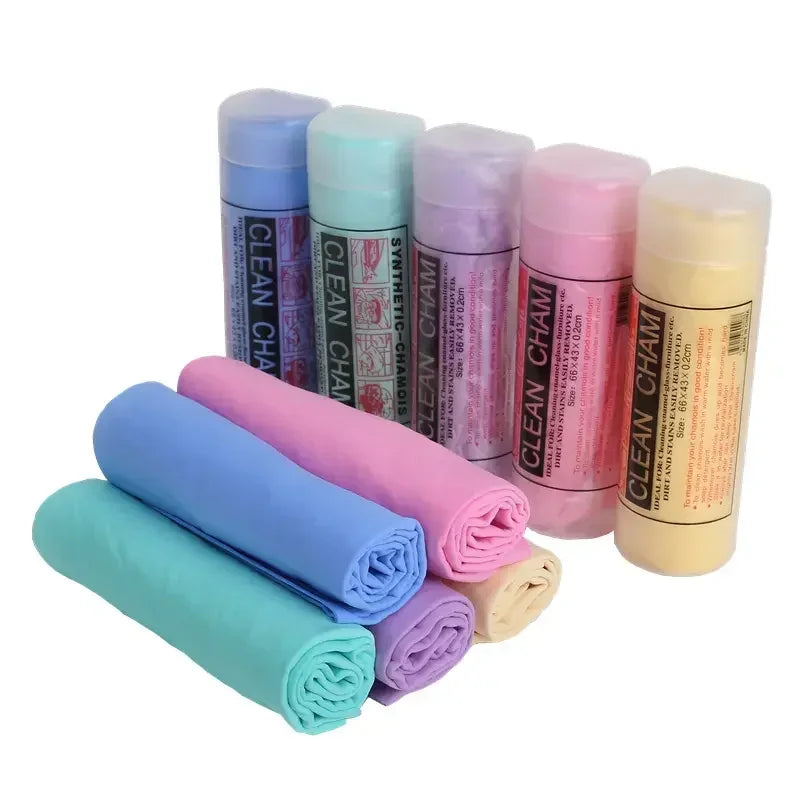 Super Absorbent Car Wash Towel Auto Care Suede Chamois Towels Car Cleaning Towel Wash Cloth Car Cleaning Tools Auto Accessories