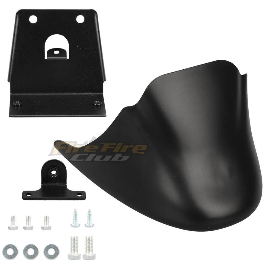 Motorcycle Black Front Bottom Spoiler Mudguard Air Dam Chin Fairing for Harley XL Sportster 883 1200