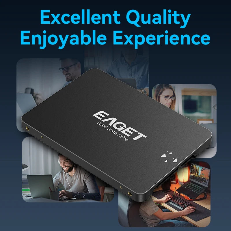 Eaget SSD 120GB SATAIII SSD 240GB 480GB 2.5 Hard Drive HD SATA Disk Internal Hard Drive High Quality Solid State Hard Drive