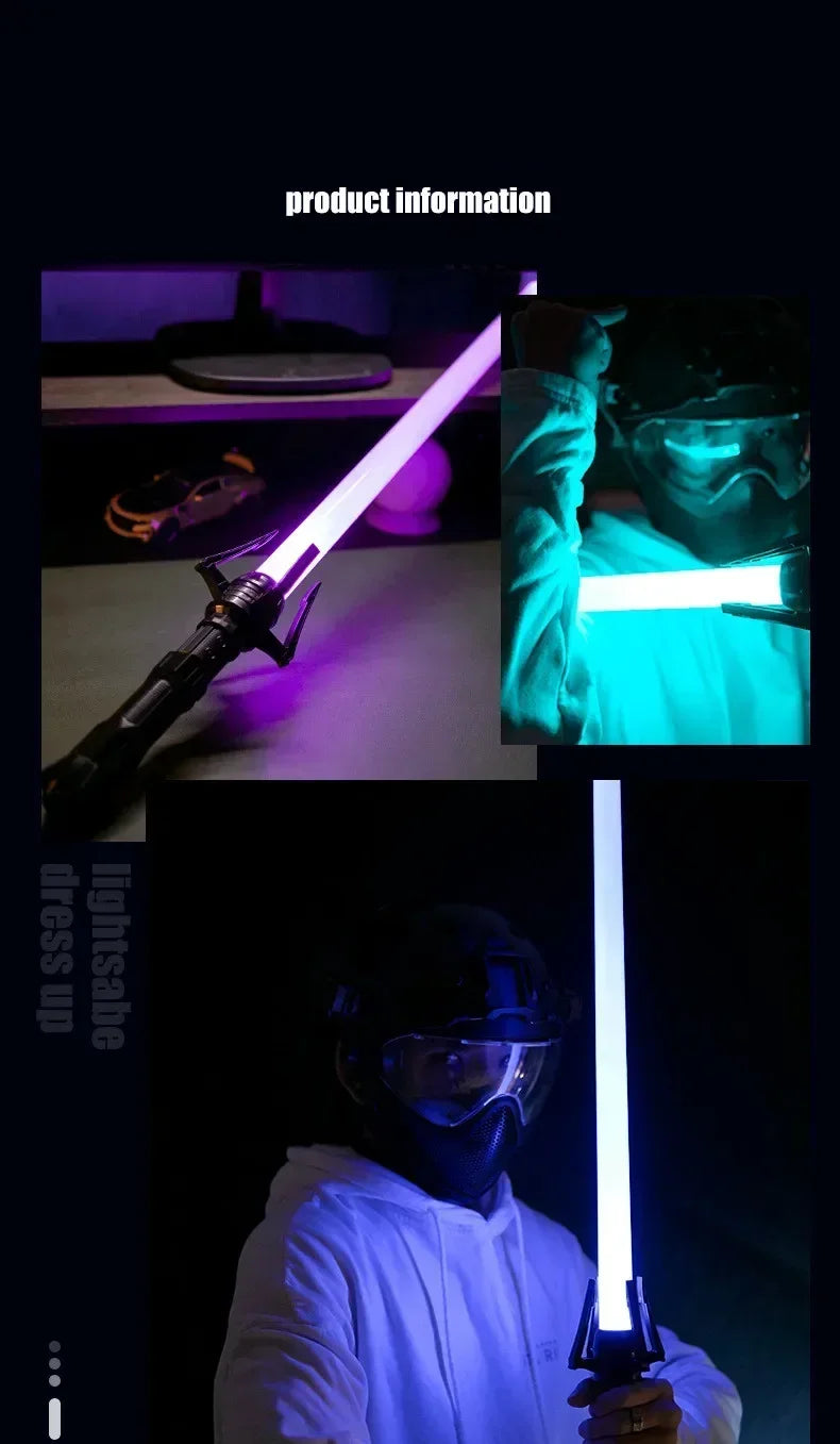 New Laser Sword Photography Props Lightsaber Luminous Glow Stick Laser Wand Children's Toys Gifts Outdoor Toys
