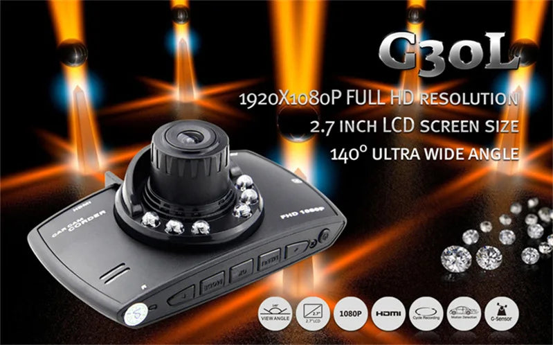 1080P Dash Cam for Cars Mini Camera Car DVR Video Recorder Front Camera for Vehicle Black Box Night Vision Car Accessories