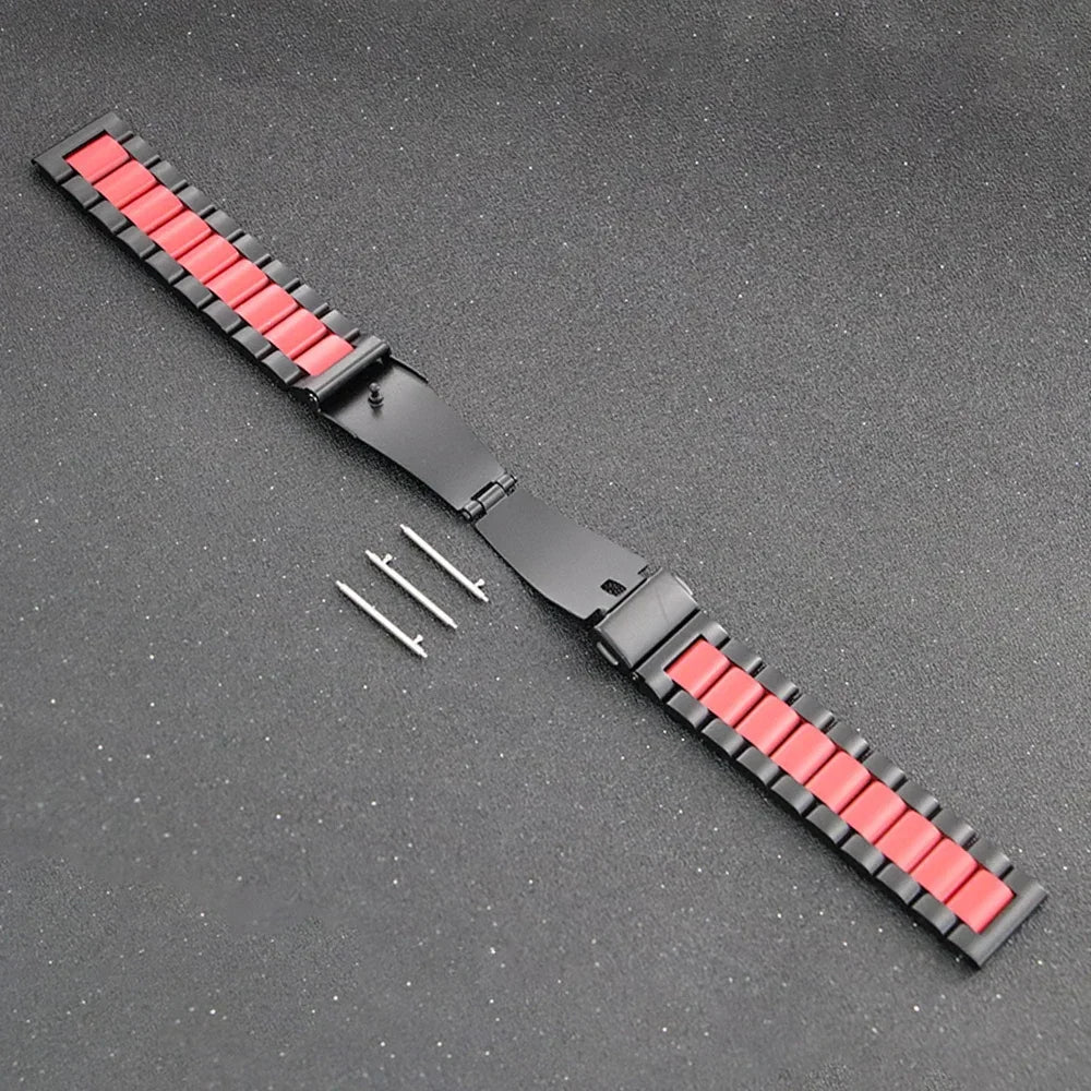 22mm Stainless Steel Strap for Redmi Watch 5 Active 5 Lite Metal Band for Xiaomi Redmi Watch 3 Active 3 Lite Bracelet Wristband