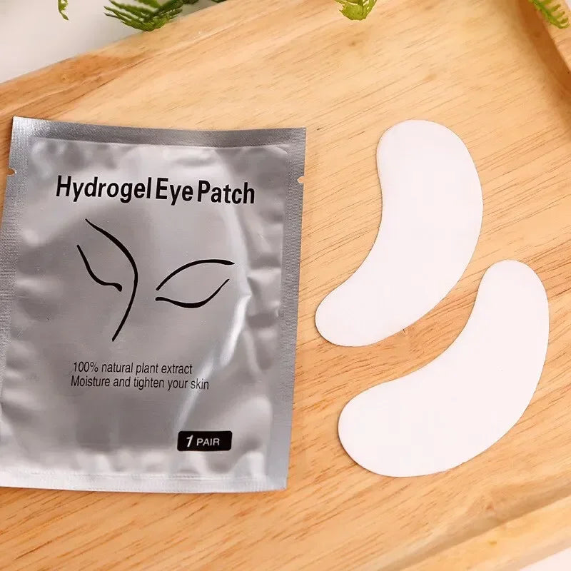 Patch Pour Cils En Hydrogel, 50 Pièces, Tampon Isolant, Beauté Et Hydratant, Masque Pour Les Yeux Pour Une Utilisation Durable