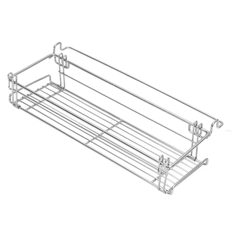 Outdoor Aluminum Table Side Storage Rack Hanging Mesh IGT Table Expansion Bracket Folding Table Extension Basket Folding Rack