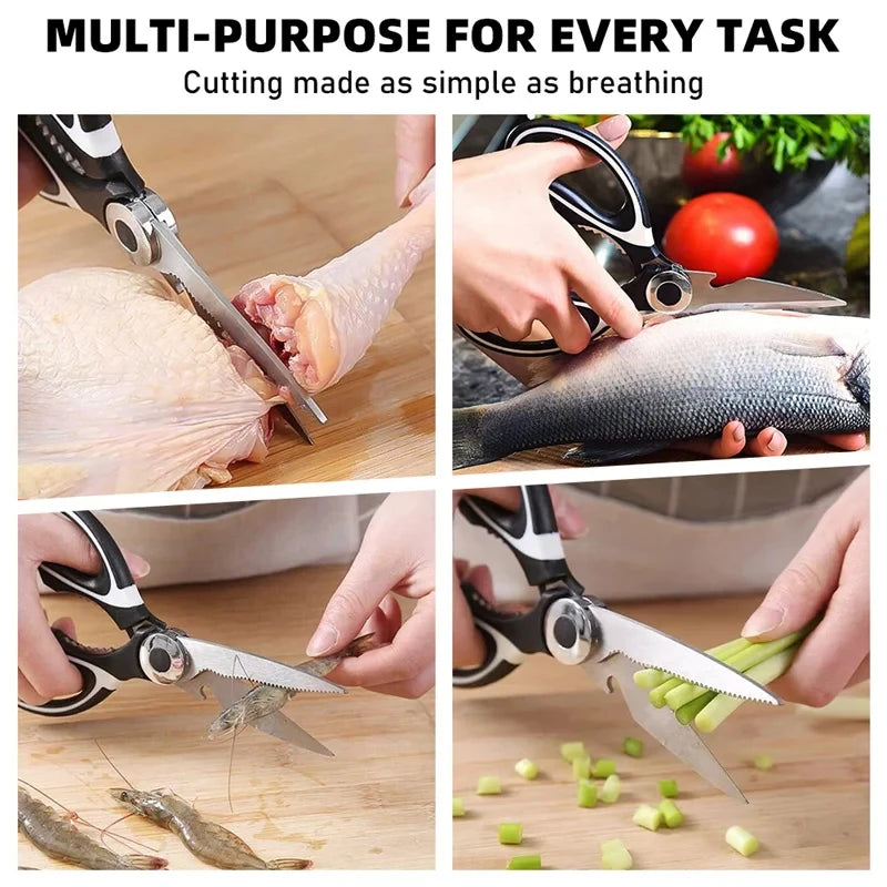 Multi-purpose Food Shears Household Kitchen Chicken Shears Multi-purpose Food Shears Chicken Bone Shears
