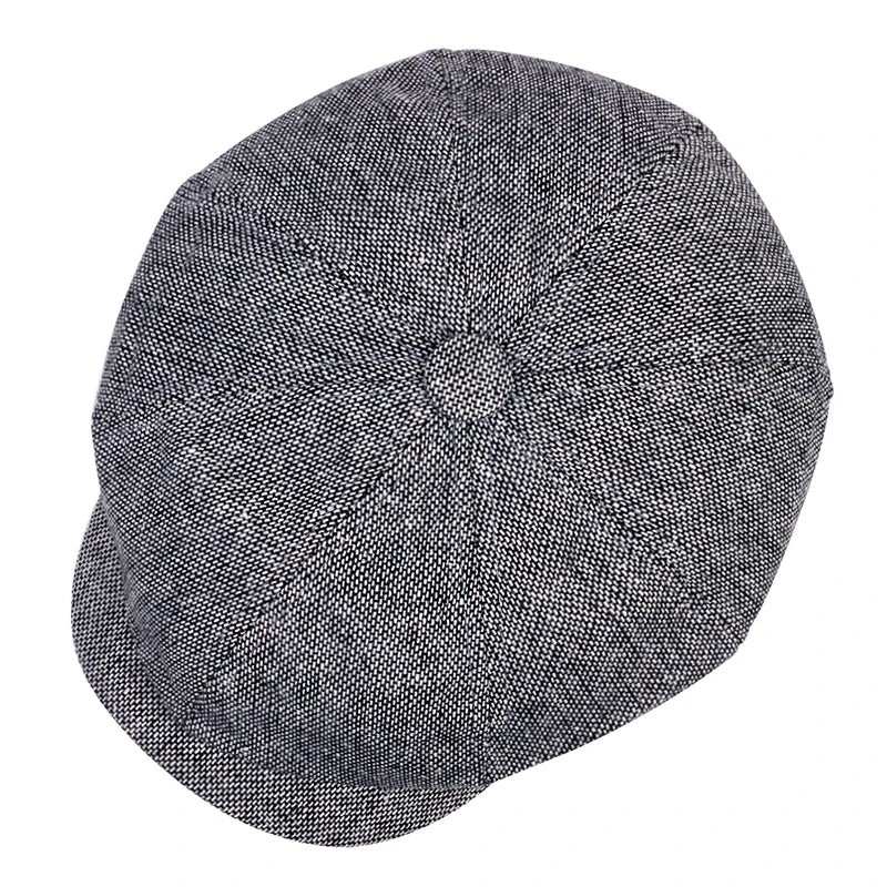 Retro Newsboy Caps Men British Painters Hats Autumn Winter Berets Herringbone Flat Cap Hip Hop Berets