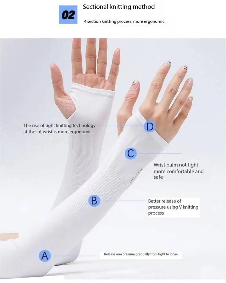 1 Pair Sunscreen Breathable Sleeve Effectively Cut Off Ultraviolet Rays Driving And Riding Must Have Men And Women Common