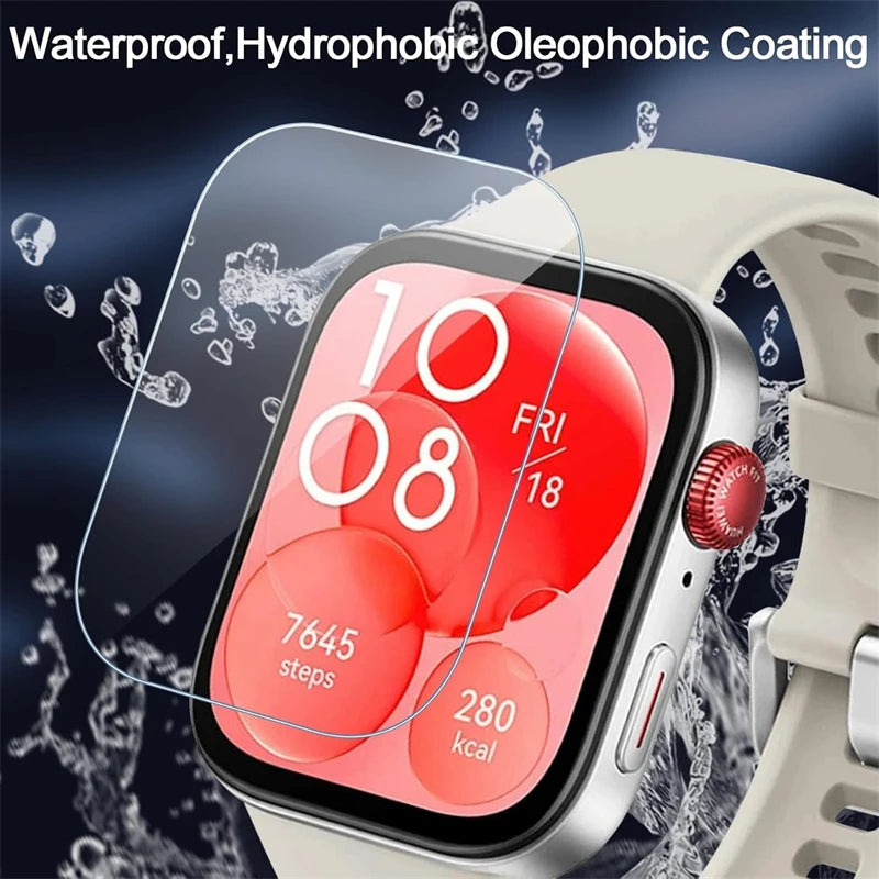 5PCS Screen Protector For Huawei Watch Fit 3/4/Pro Anti Scratch Clear TPU Hydrogel Film Huawei Watch Accessories Protective film