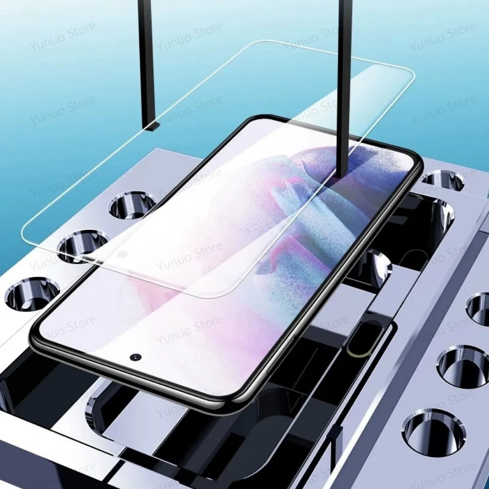 1-5PCS Tempered Glass For Samsung Galaxy S21 FE 5G 4G Screen Protector Anti Scratch Clear HD Protective Film For Samsung S21FE