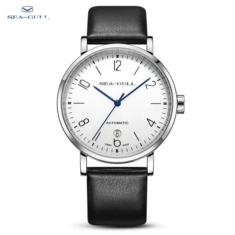 New Seagull Men's Automatic Mechanical Watch Official Authentic Bauhaus Business Casual Mechanical Wristwatch 819.17.6091