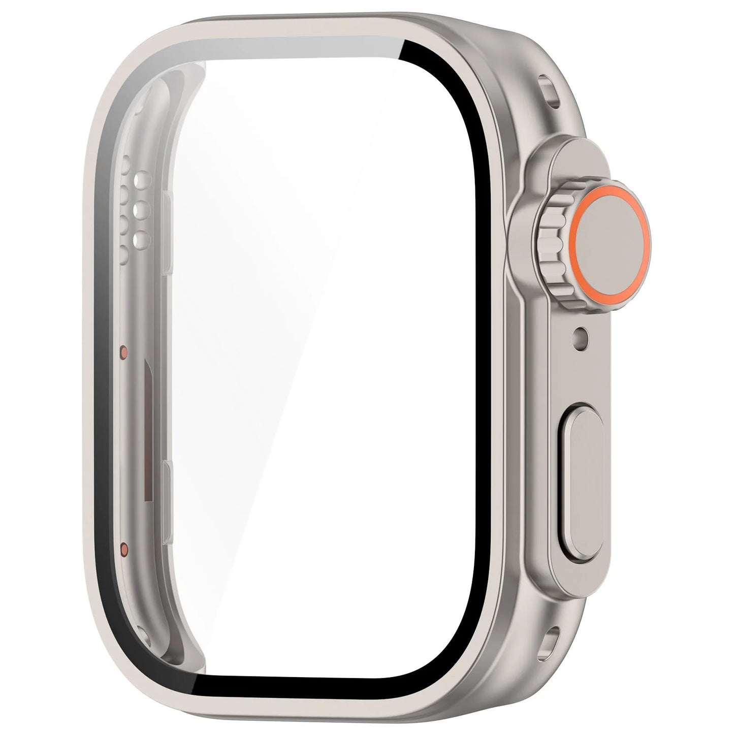 Change To Ultra Case for Huawei Watch Fit 3 Tempered Glass Case + Screen Protector for Huawei Watch Fit3 Upgrade to Ultra 2