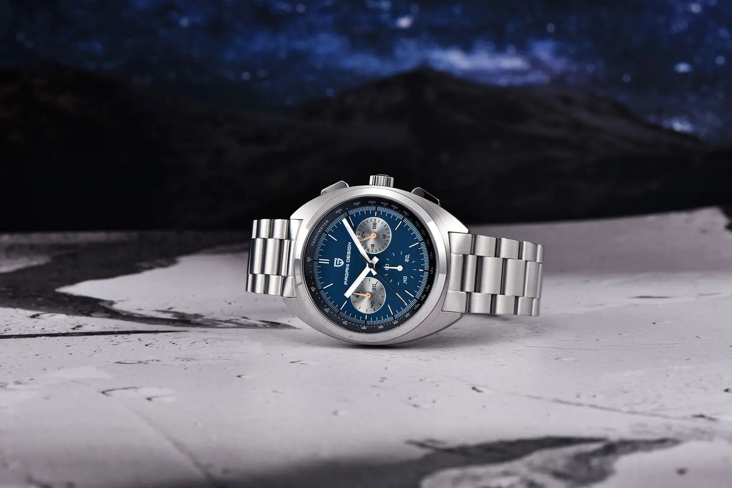 PAGANI DESIGN 2024 NEW Turtle Back Chronograph 1782 Watch for Man Fashion Men's Quartz Watch Luminous relogios masculino
