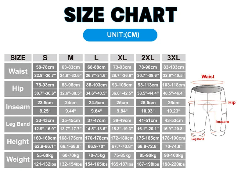 X-TIGER Blue Pro Men's Cycling Bib Shorts Bretelle Cyclist MTB Road Tights Bicycle Clothing ST-MULTI Cushion For 7 Hours Riding