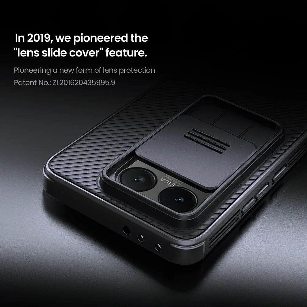 Nillkin for Xiaomi 14 T 14T Pro CamShield Pro Slide Camera Cover Anti-Fingerprint Shockproof Protector Phone 14Tpro Case