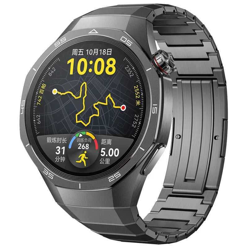 Original No Gaps Luxury Titanium Strap for Huawei Watch GT 5 Pro Metal Bracelet for Huawei Watch GT5 Pro Specialized Watch Strap