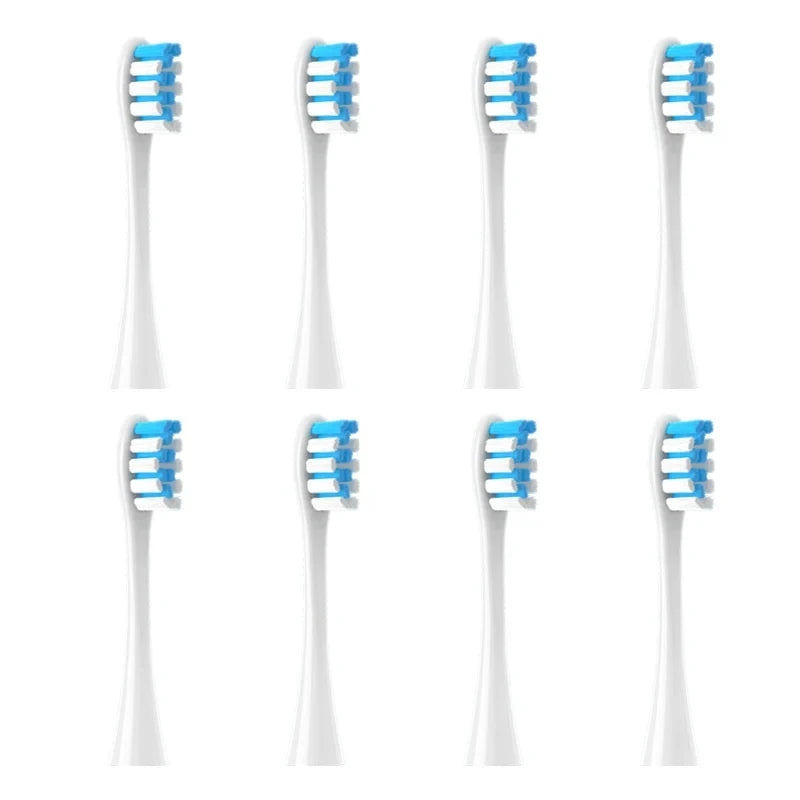 8 PCS Replacement Brush Heads for Oclean X/ X PRO/ Z1/ F1/ One/ Air 2 /SE/Flow DuPont Soft Suitable Vacuum Bristle Nozzles