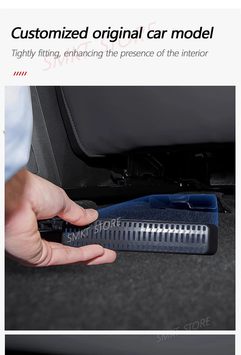 For Chery Jetour Traveller T2 Air Vents Cover Under Seat Outlet Protector Anti-blocking Sand 2023 2024 Interior Car Accessories
