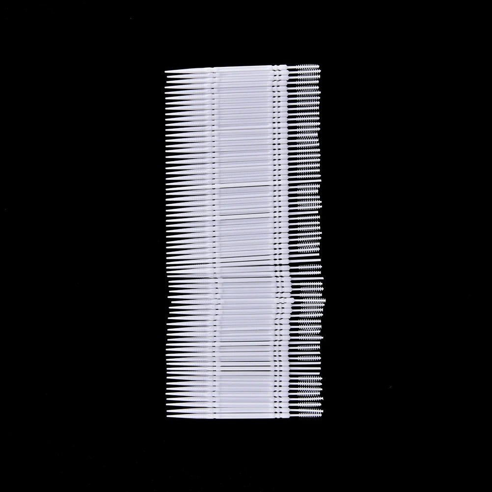 1Box 1100pcs 2 Way Interdental Brush Tooth Pick Plastic Dental Picks Oral Hygiene Wholesale 6.5cm