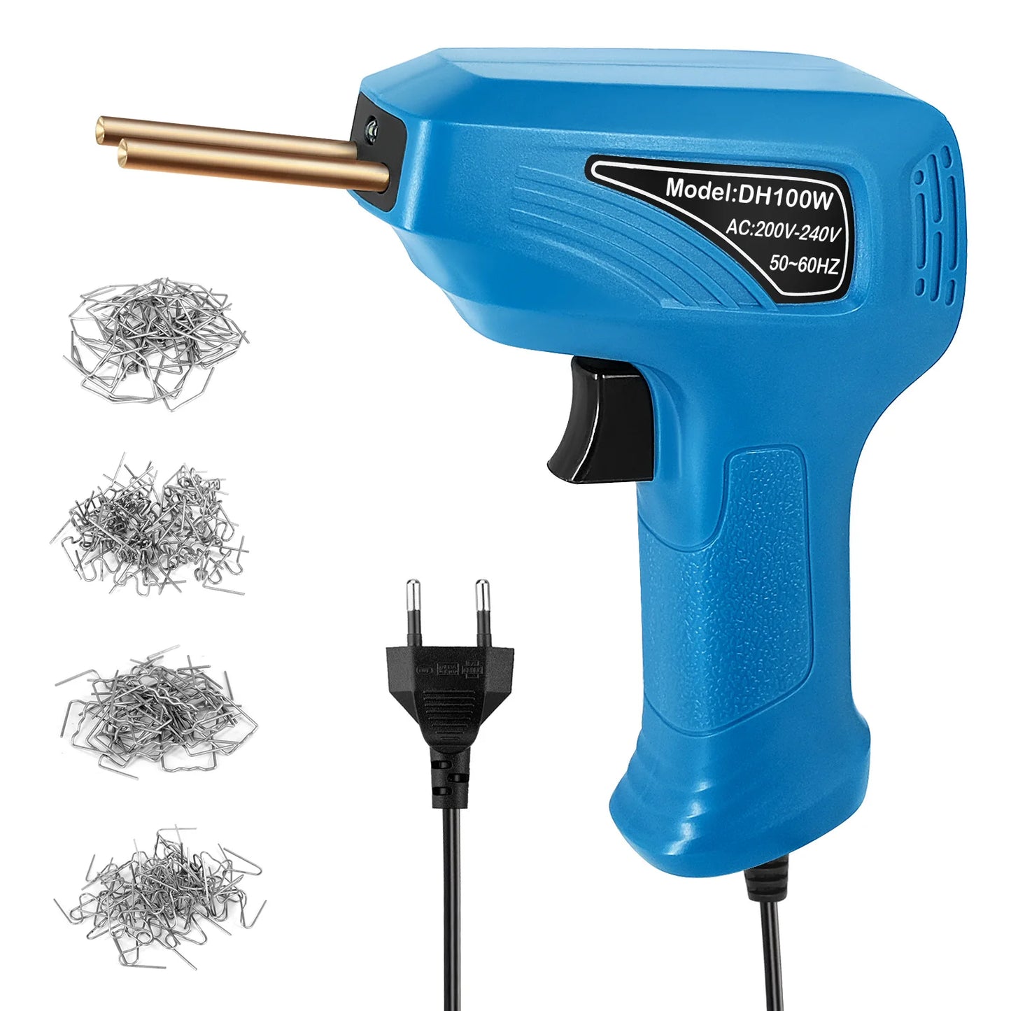 New Heat Gun Plastic Welding Machine Bumper Soldering Iron Staples Bumper Repair Car Tools Kit HOT Stapler Plastic Welder