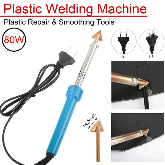 80W Plastic Welder Garage Tools Professional Car Bumper Repairing Hot Stapler PVC Soldering Iron Welding Machine 110V/220V