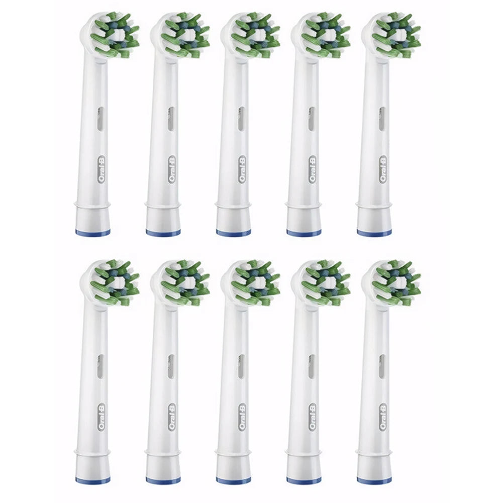 Original Oral B EB50 Brush Heads Cross Action 16 Degree Angle Spare Dental Nozzles for Electric Toothbrush D12/D16/DB4010/DB4510