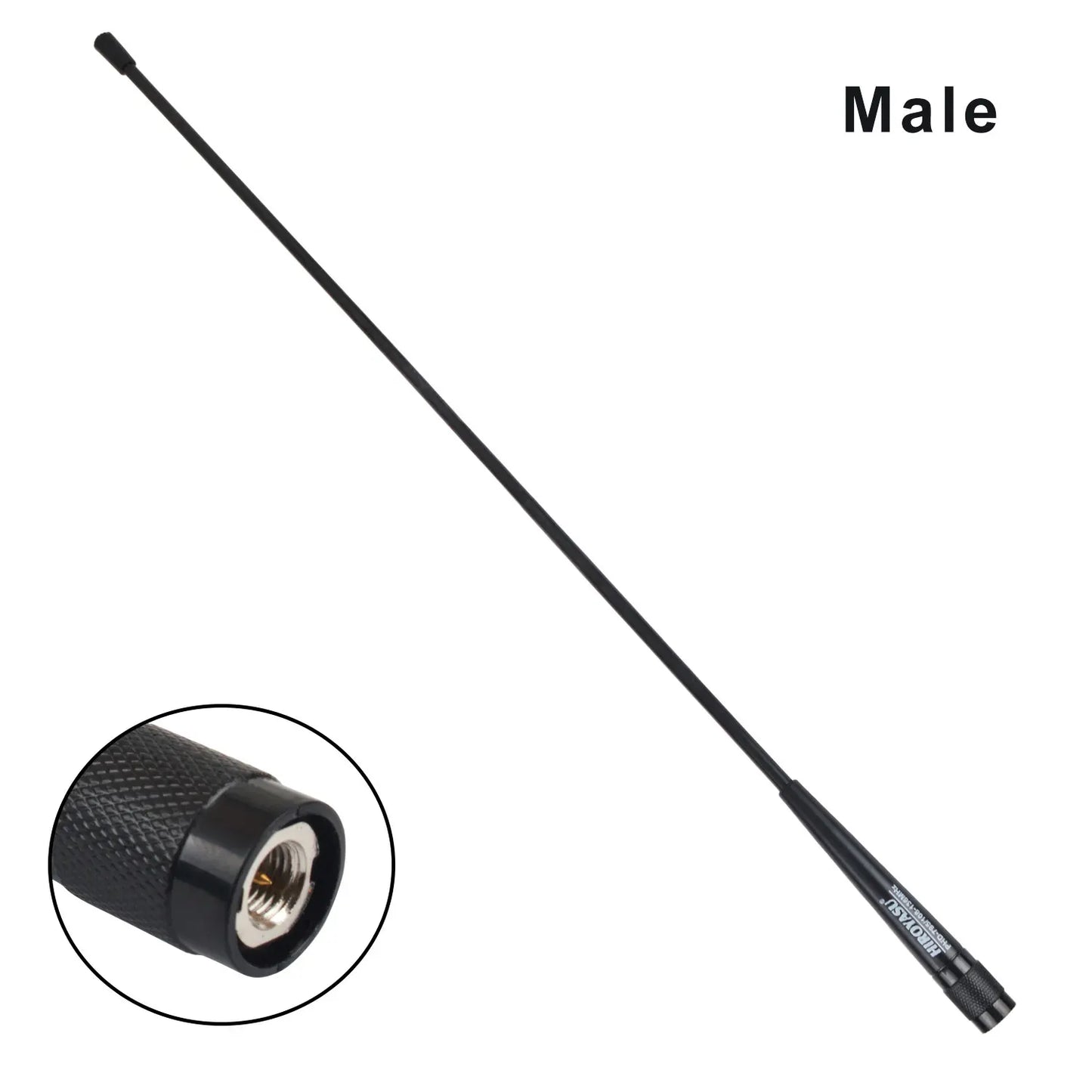 108-136MHz Handheld Whip Walkie Talkie Air Band Antenna 2.15dB 47CM 20Watts Hiroyasu PHD-795 for Baofeng UV-17Pro Gps Quansheng