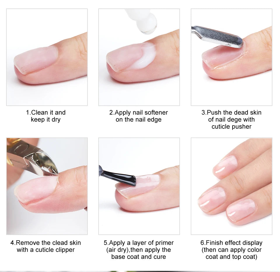LIMEGIRL 15ml Nail Care Cuticle Regenerating Oil Preventative Nail Polish Softener for Dead Skin Gel Manicure Care Tool