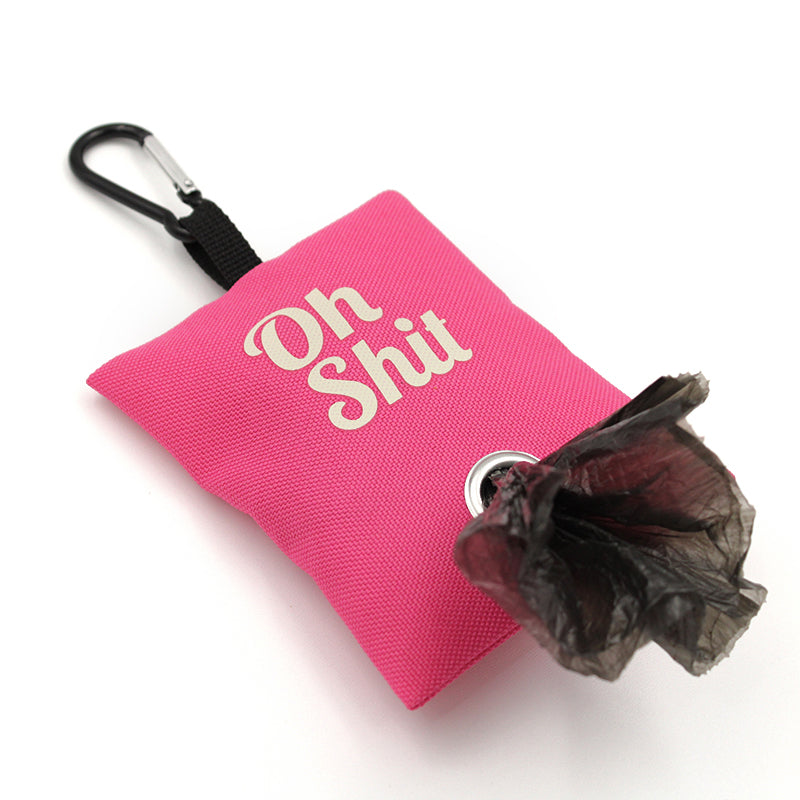 Pet Supplies Canvas Waste Bags Poop Bag Dispenser Portable Pet Poop Bag Holder Outdoor Puppy Kitten Litter Pickup Organizer