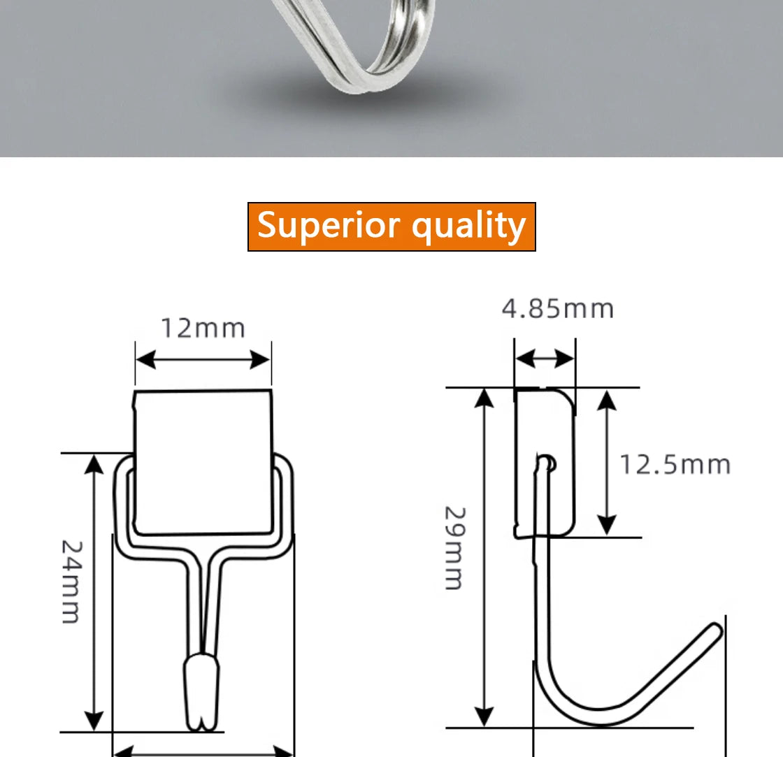30Pcs Square Strong Magnetic Hooks Multi-Purpose Storage Hooks Home Kitchen Bar Storage Hooks Key Storage Hooks Bathroom Hangers