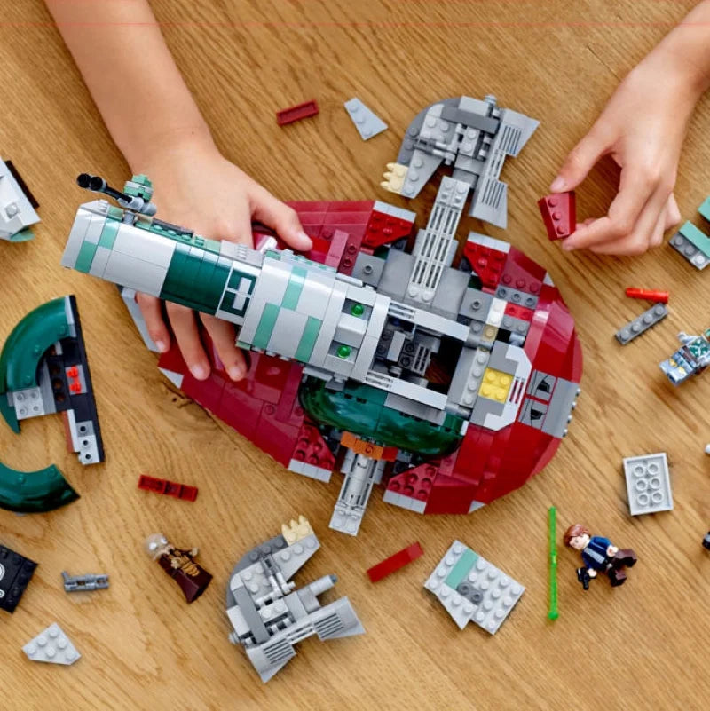 1007pcs Galaxy 20th Anniversary Edition Slave 1 Building Blocks Space Bricks Toys For Children Christmas Birthday Gifts