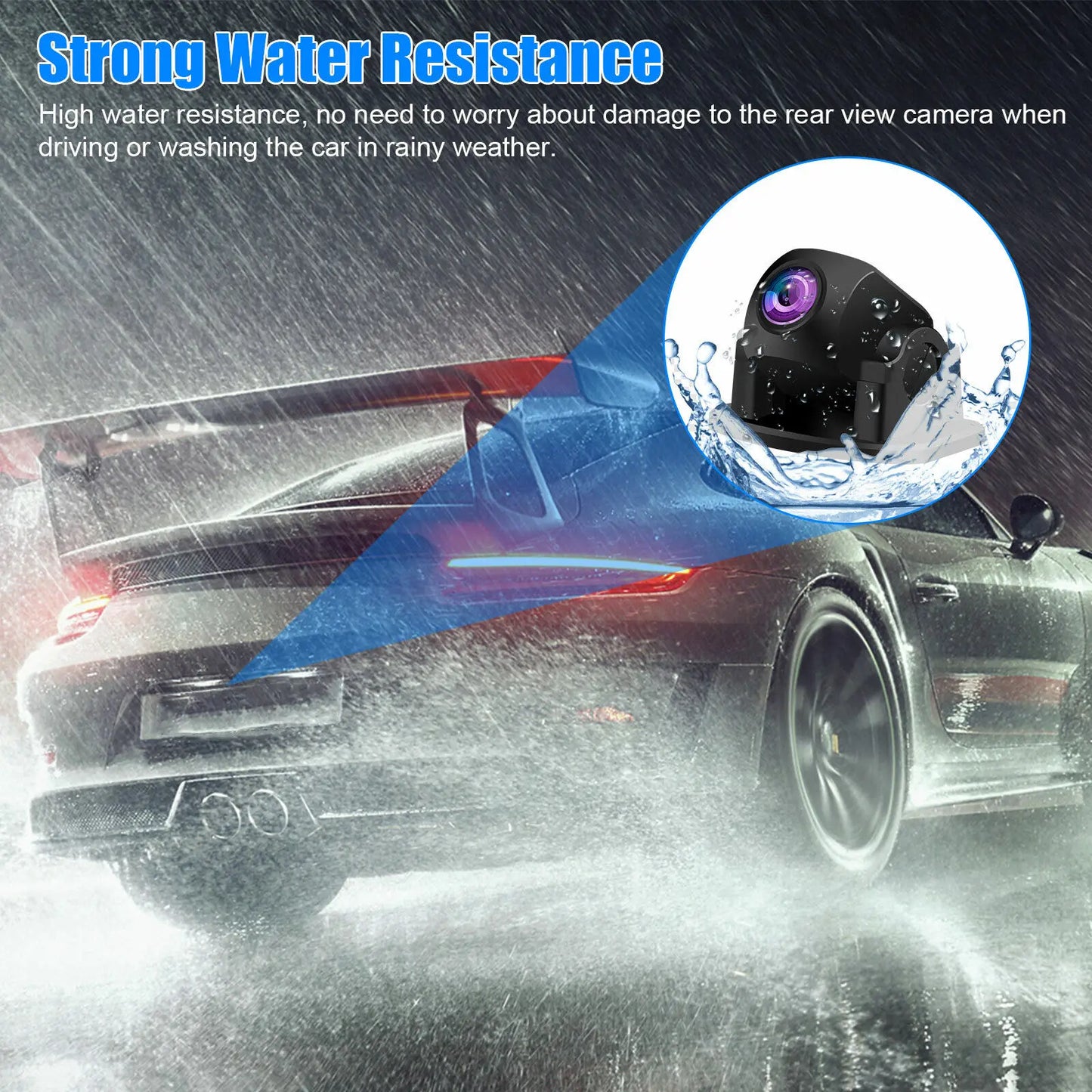 170° CMOS Car Rear View Backup Camera Reverse HD Night Vision Waterproof Cam Kit camera for car