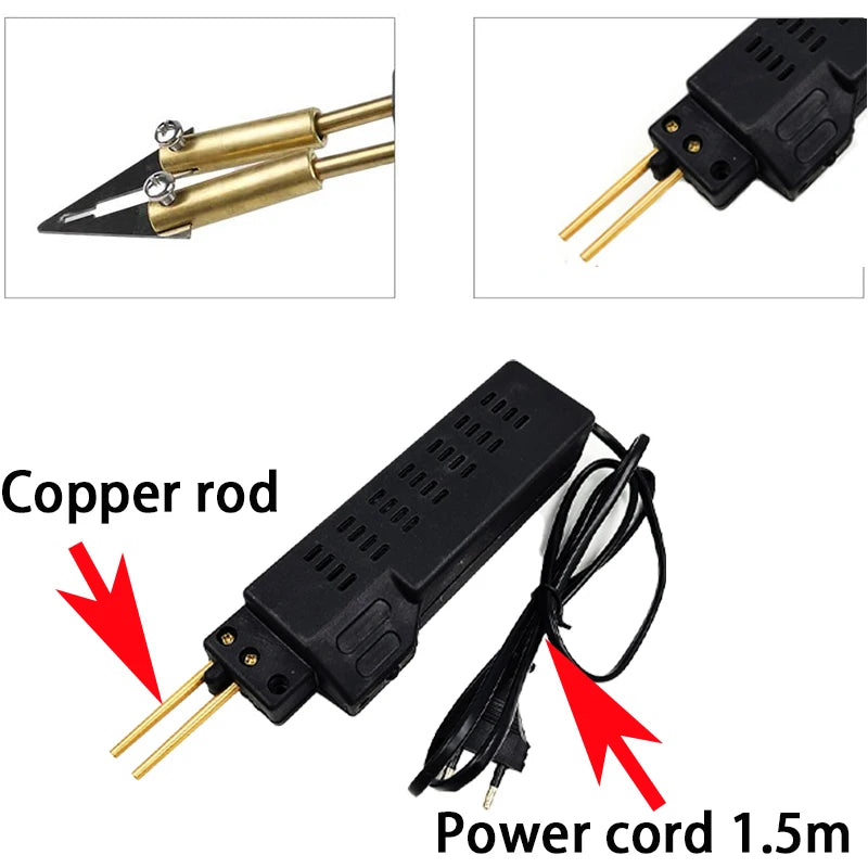 New Heat Gun Plastic Welding Machine Bumper Soldering Iron Staples Bumper Repair Car Tools Kit HOT Stapler Plastic Welder