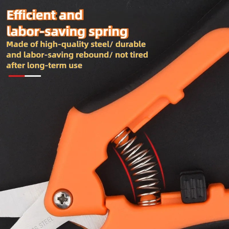 Professional Pruner Garden Scissors Use Gardening Scissors For Trimming Branches Herbs Fruit Picking Home Gardening Tools