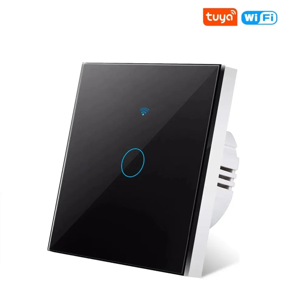 Tuya WIFI Smart Home Switch Light Wall US/EU Glass Touch Panel Voice Wireless Remote Control by Alexa Google Home
