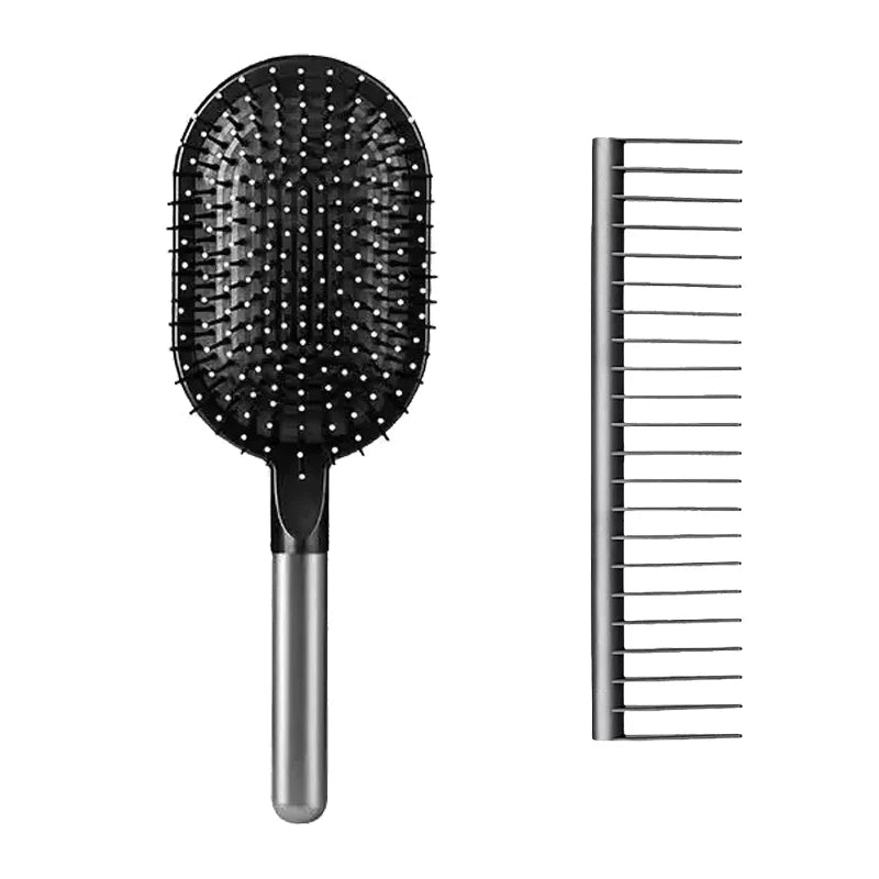 New For Airbag Comb+Wide Tooth Comb+Cylinder Comb Massage Airbag Hairbrush Hairdressing Curly Styling Set Kit