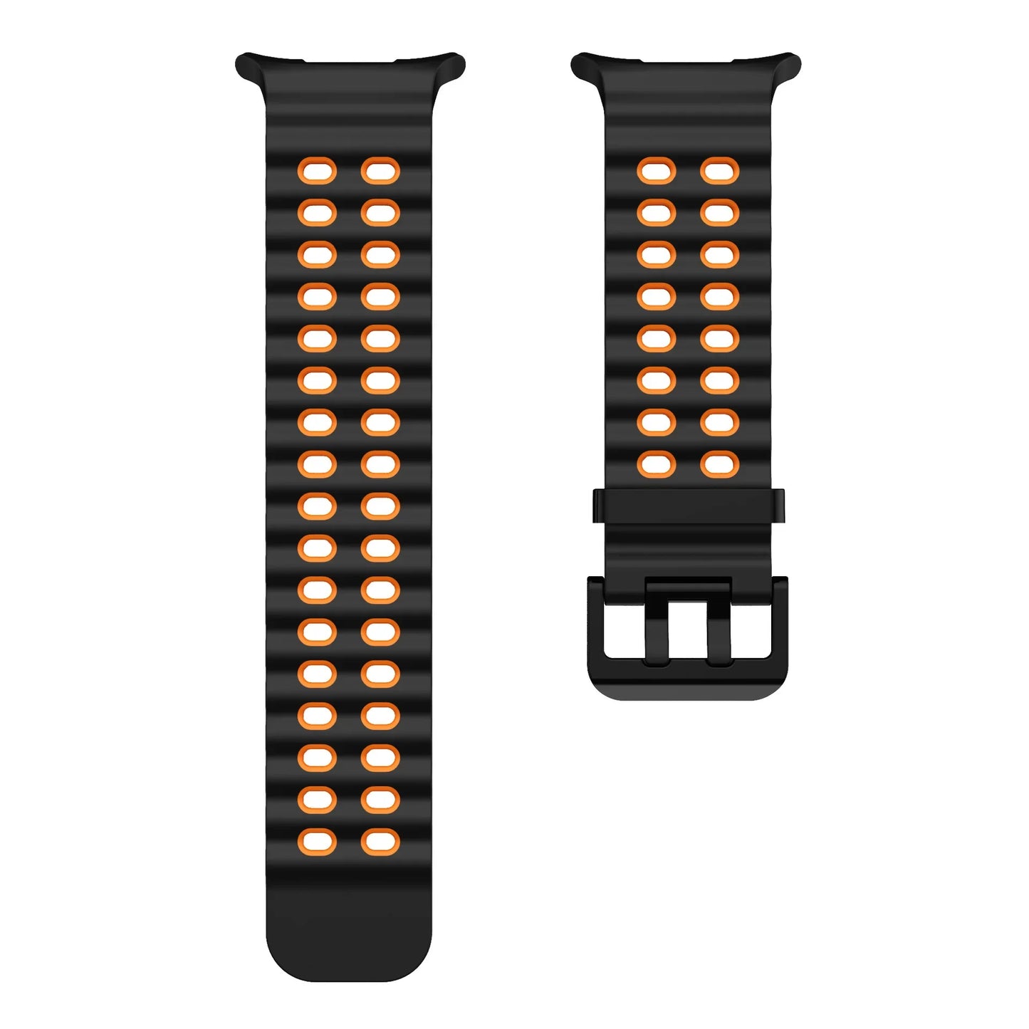 Ocean Strap for Samsung Galaxy Watch Ultra 2025 Sports Silicone Band for Galaxy Watch 8-7 Ultra 47mm Official Original Wristband
