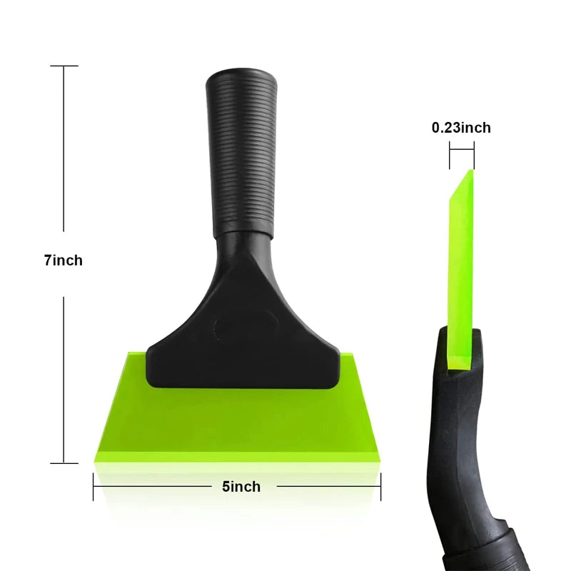 Silicone Scraper for Car Glass Rubber Squeegee Window Tint Tool Glass Water Wiper Mirror Cleaning Water Blade Car Accessories